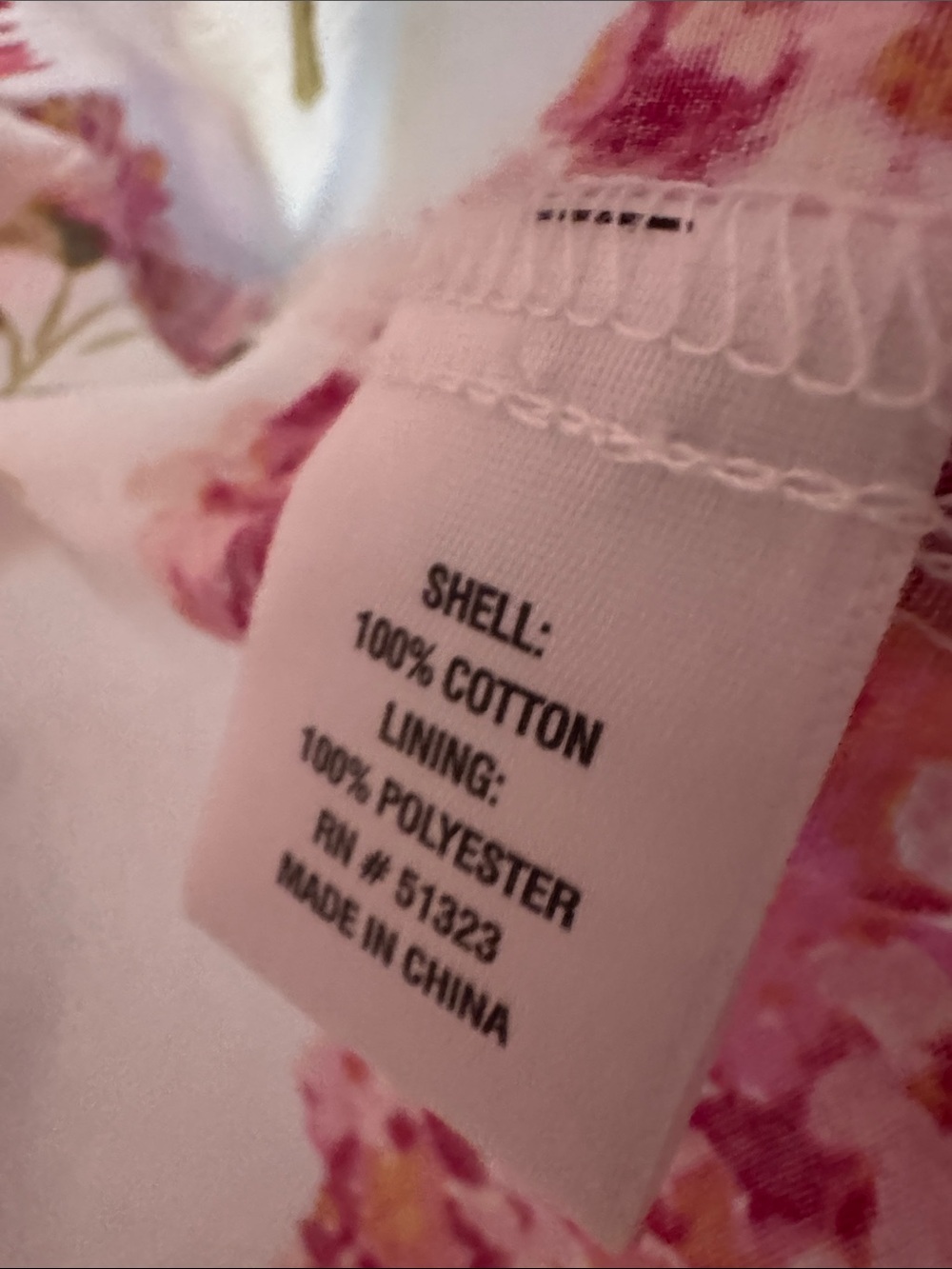 Crave Women’s Floral Puff-Sleeve Top - Pink Hydrangea Print - Picture 11 of 11